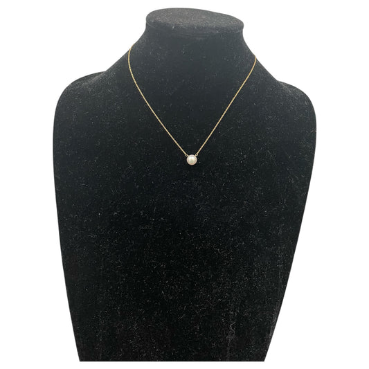 Necklace Pendant By Cme In Gold & White