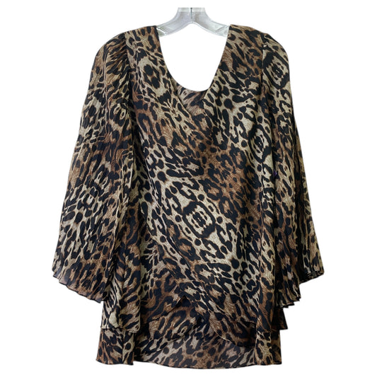 Top Ls By Cme In Animal Print, Size:L