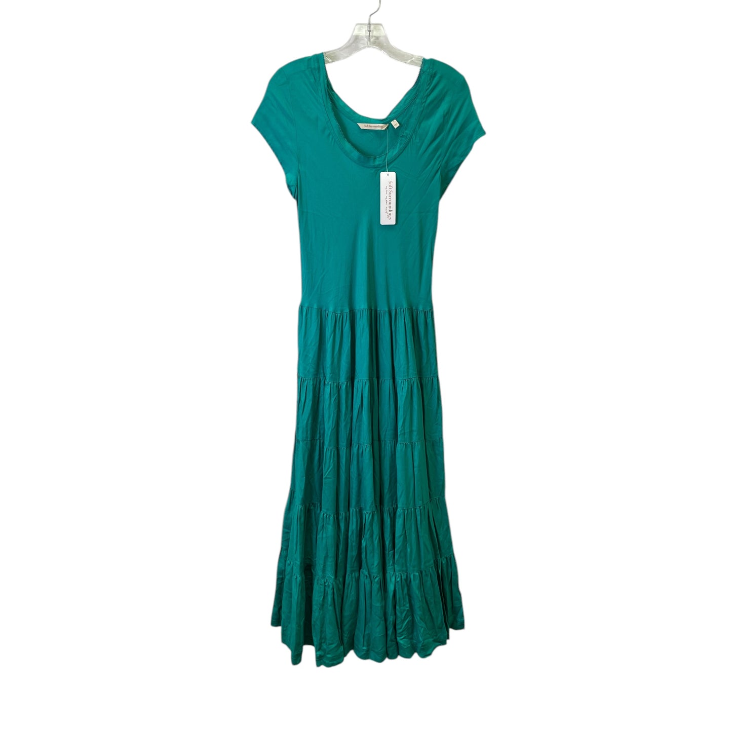 Dress Casual Maxi By Soft Surroundings In Teal, Size:S