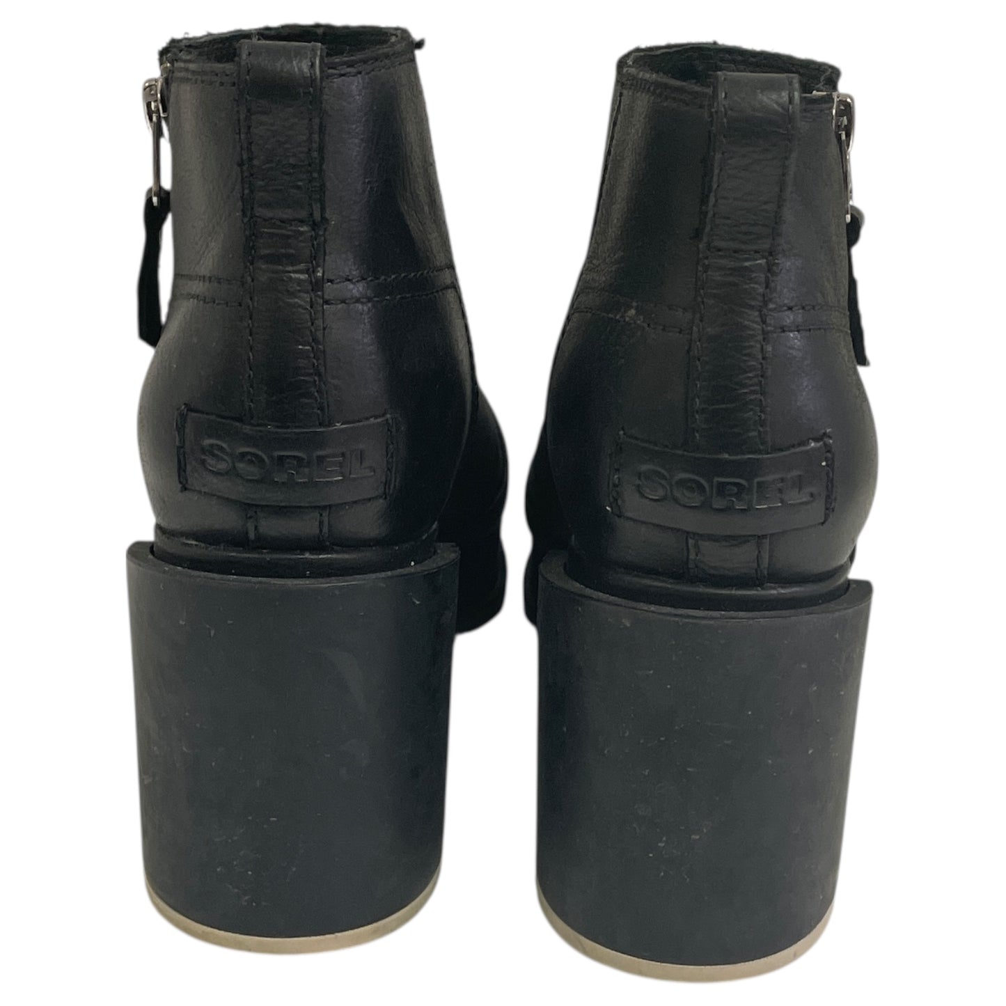Boots Ankle Heels By Sorel In Black, Size:8