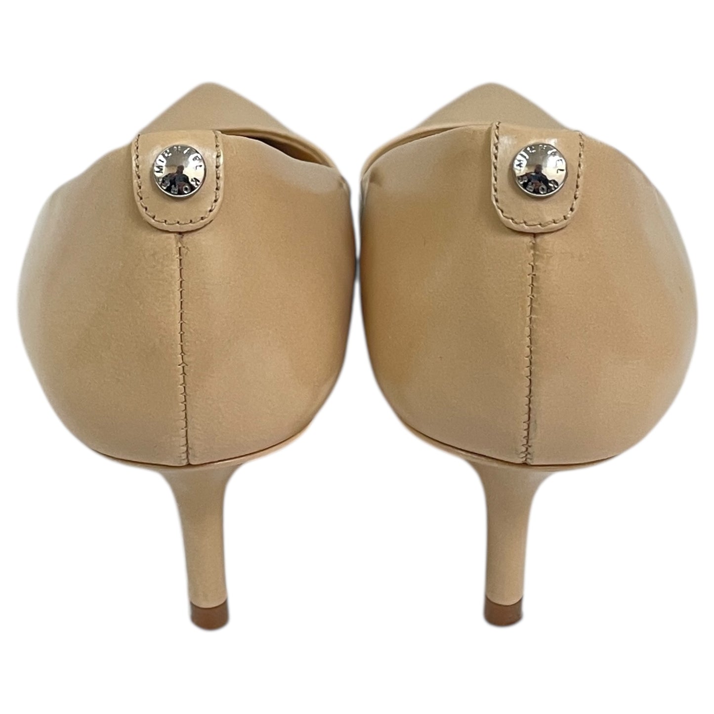 Shoes Designer By Michael Kors In Beige, Size:5