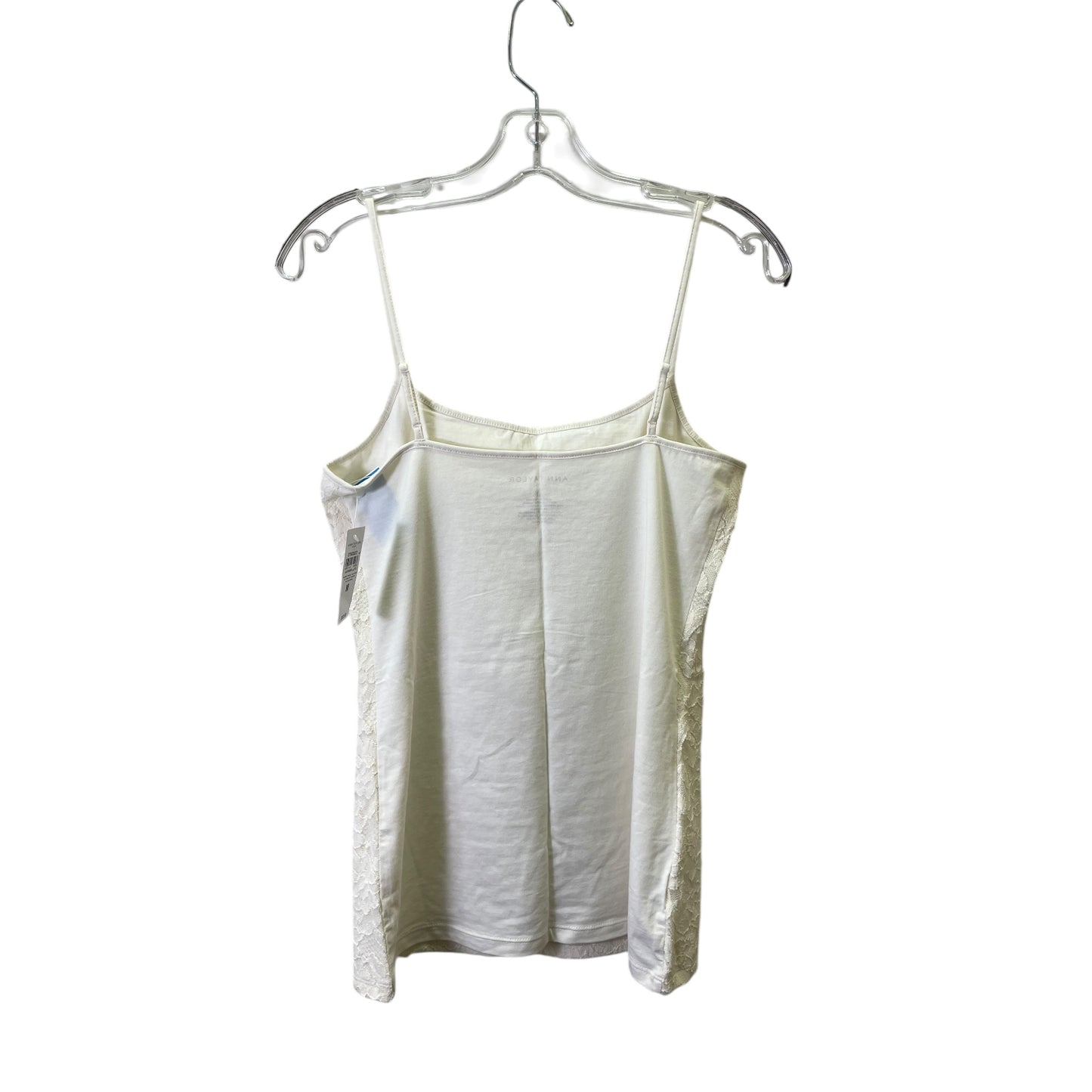 Top Cami By Ann Taylor In Cream, Size:M