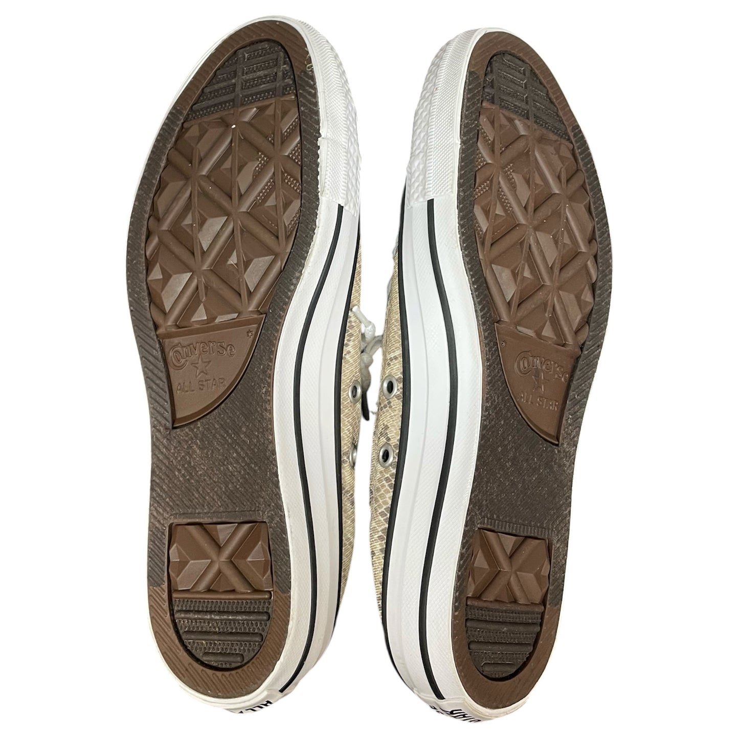 Shoes Sneakers By Converse In Snakeskin Print, Size:7
