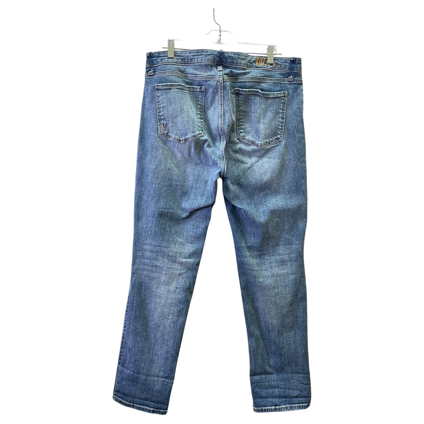 Jeans Straight By Kut In Blue, Size:12