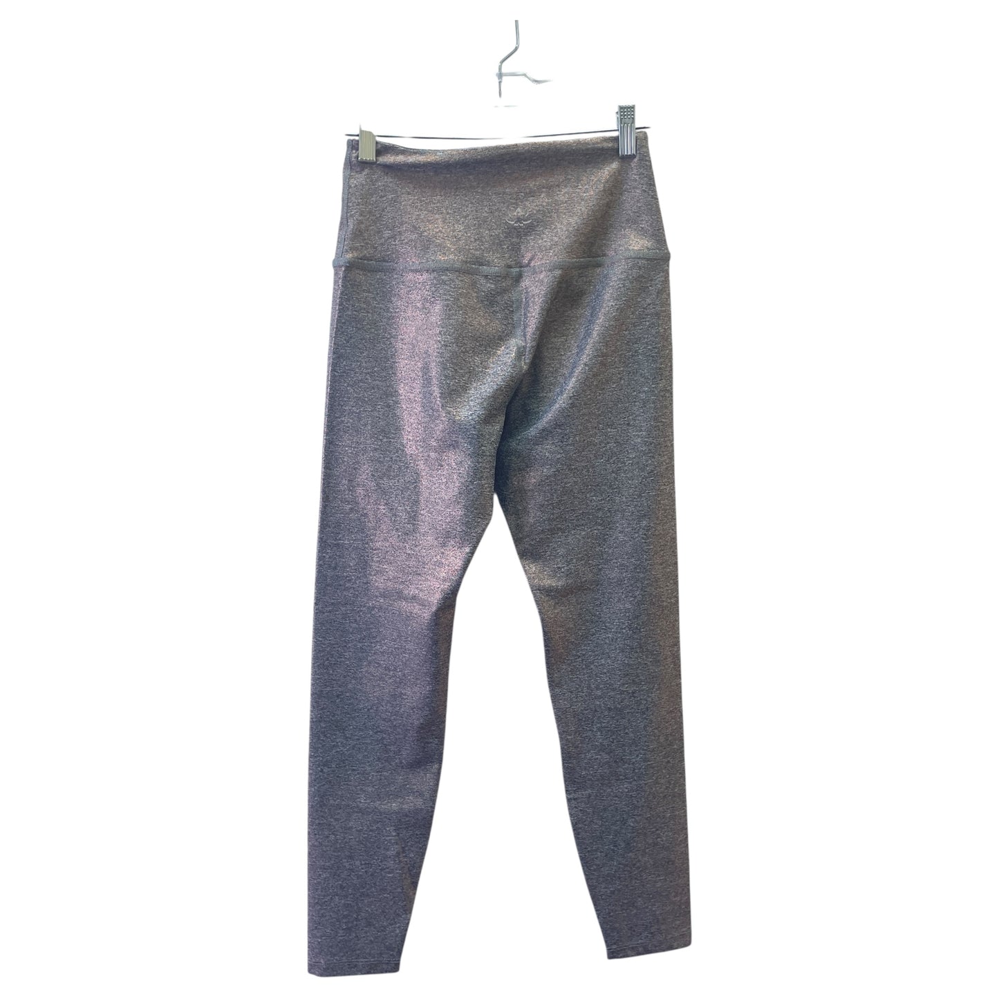 Athletic Leggings By Beyond Yoga In Gold & Grey, Size:M