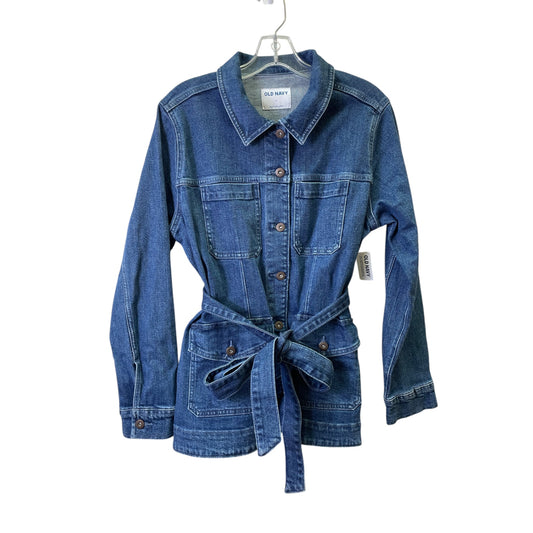 Jacket Denim By Old Navy In Blue, Size:L