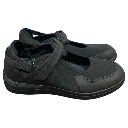 Shoes Flats By Drew In Black, Size:9