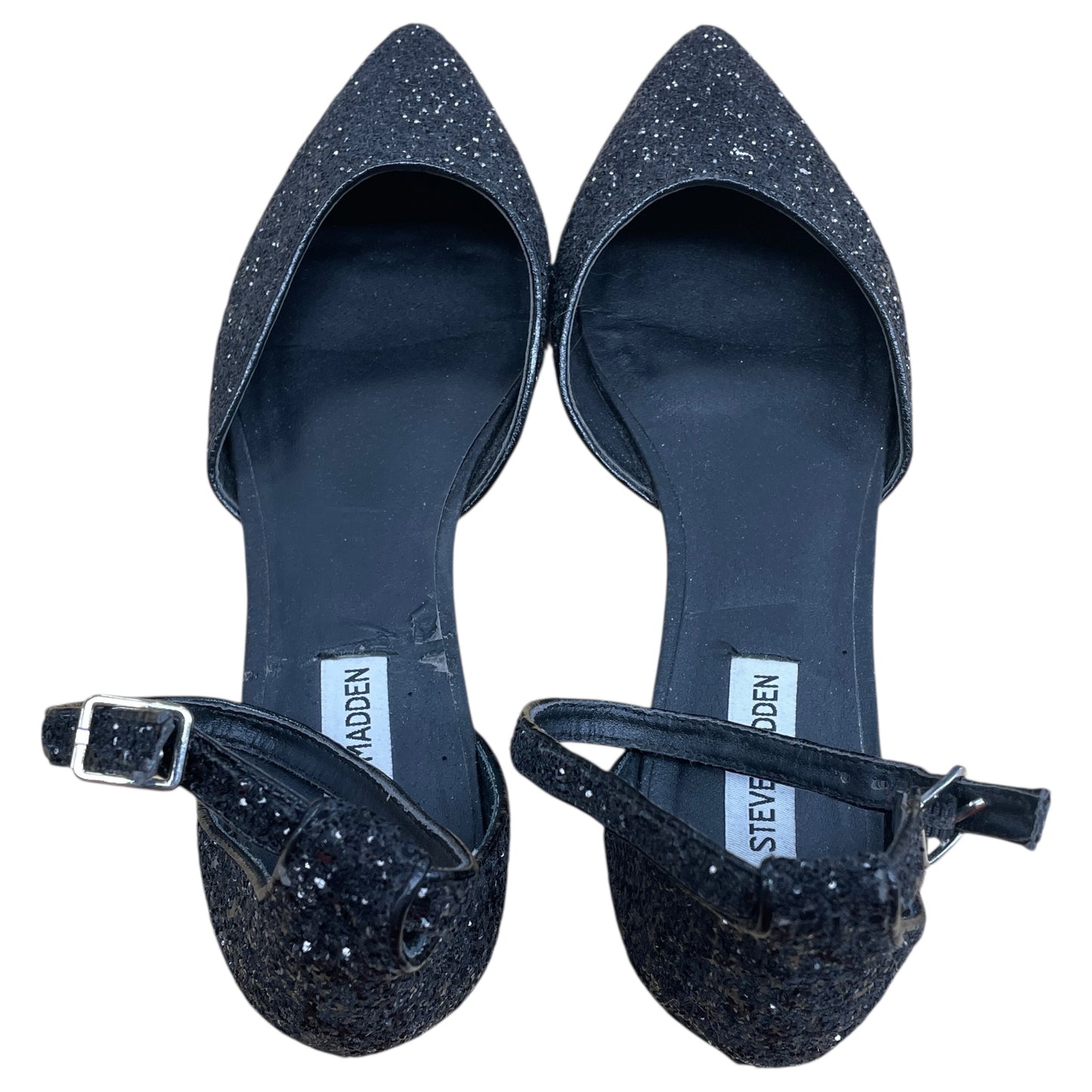 Shoes Flats By Steve Madden In Black, Size:11