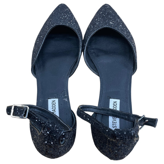 Shoes Flats By Steve Madden In Black, Size:11