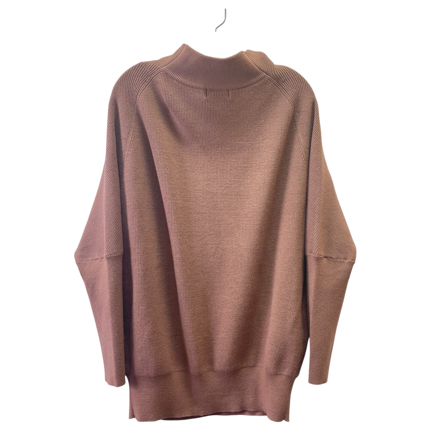 Sweater By Zenana In Brown, Size:M