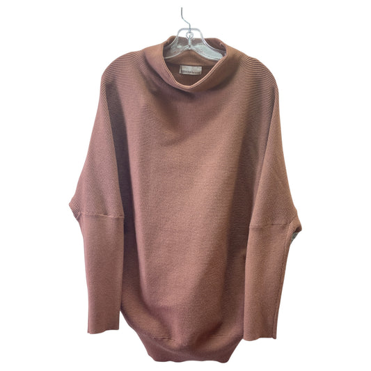 Sweater By Zenana In Brown, Size:M