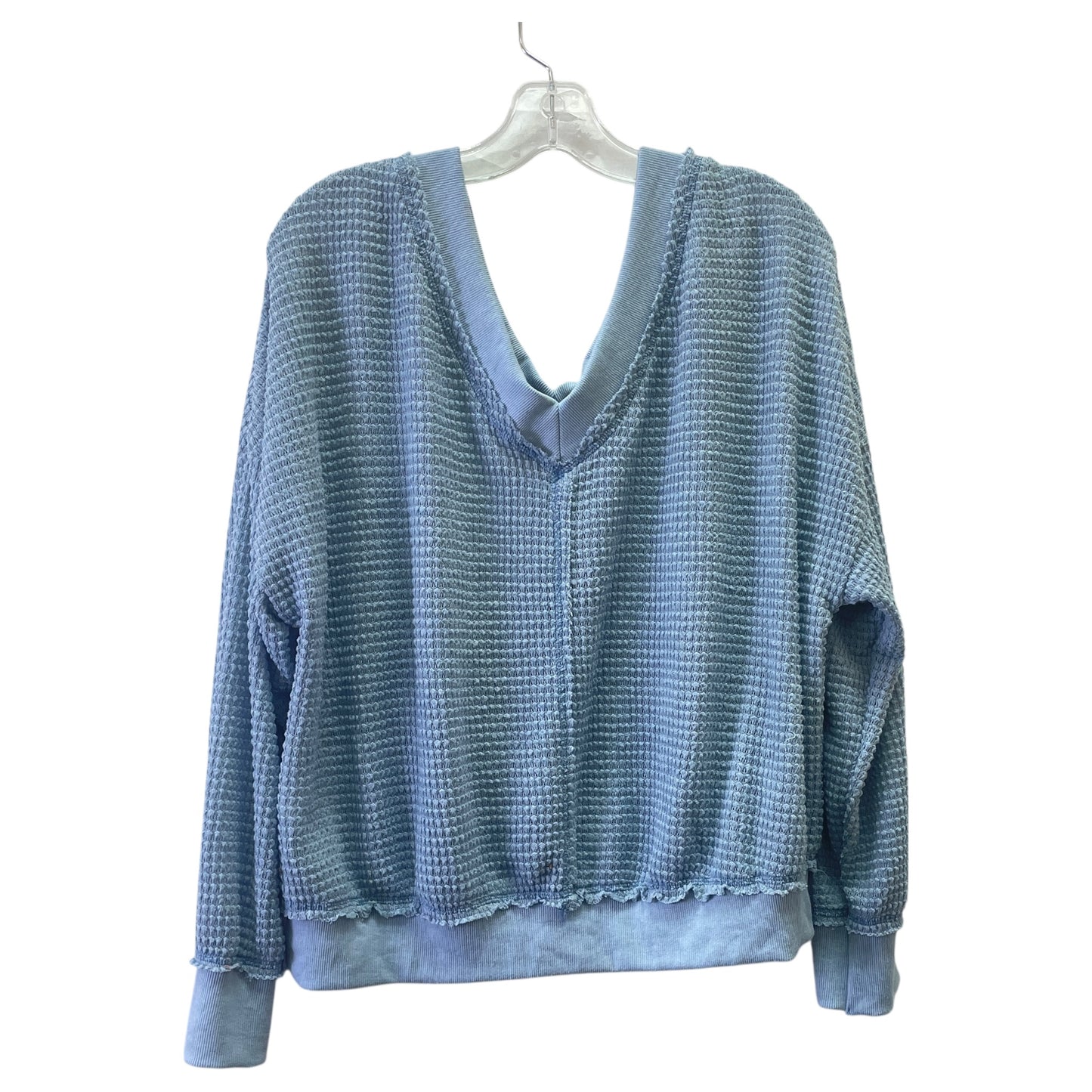 Top Ls By La Miel In Blue, Size:L