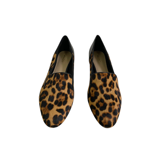 Shoes Flats By Aldo In Animal Print, Size:10