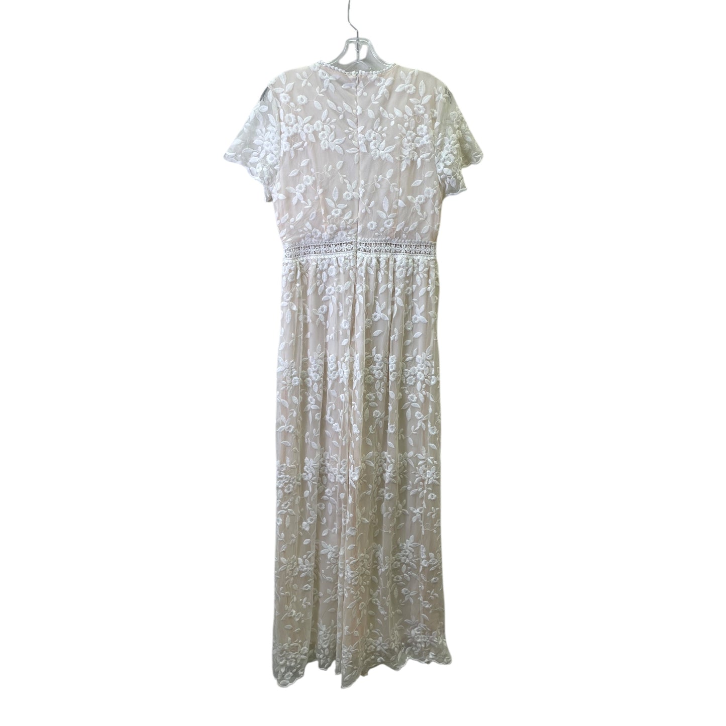 Dress Party Long By Baltic Born In Cream & White, Size:M