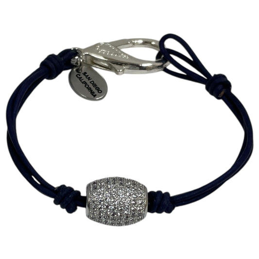 BRACELET BEADED by LIZZY JAMES In PURPLE