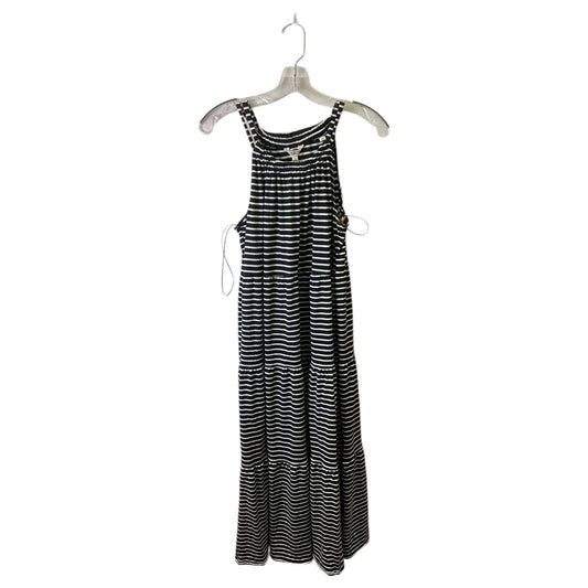 Dress Casual Maxi By Max Studio In Black & White, Size:L