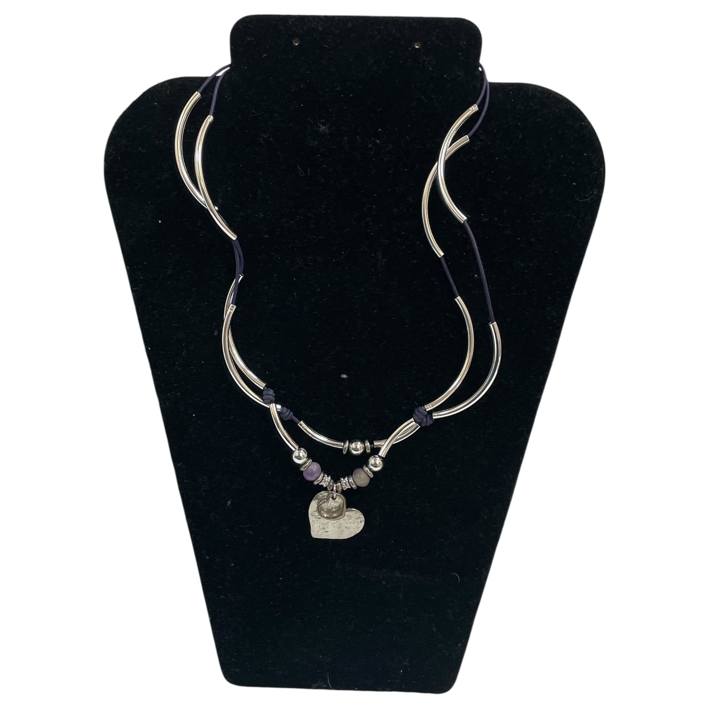 NECKLACE LAYERED by LIZZY JAMES In SILVER