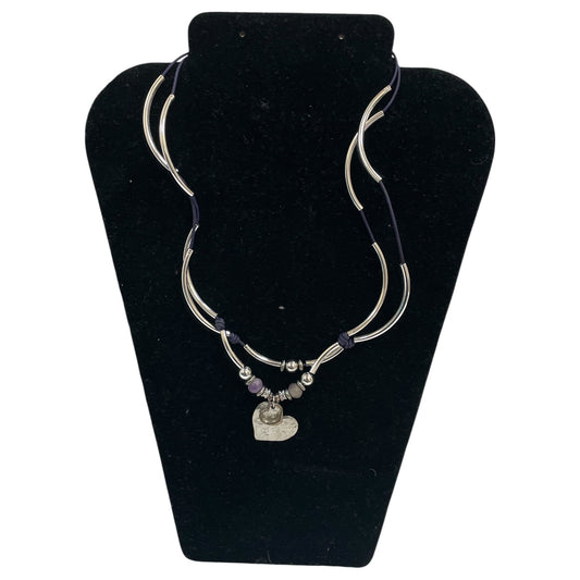 NECKLACE LAYERED by LIZZY JAMES In SILVER