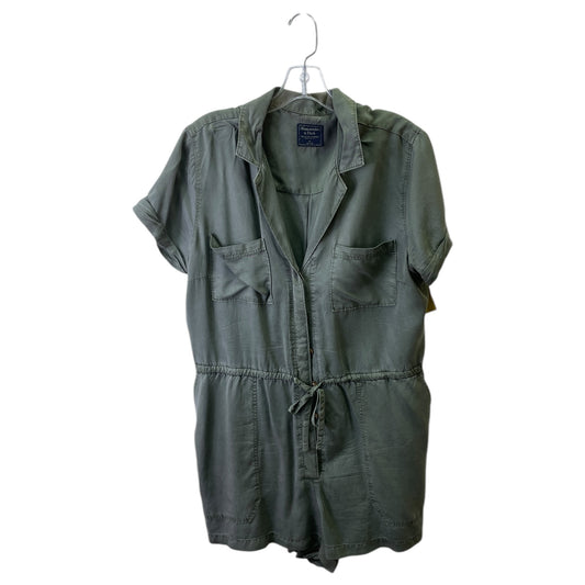 Romper By Abercrombie And Fitch In Green, Size:Xl