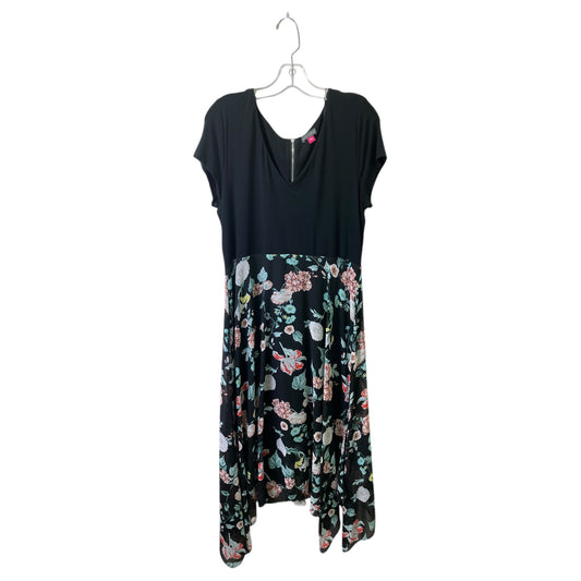 Dress Casual Maxi By Vince Camuto In Black, Size:L