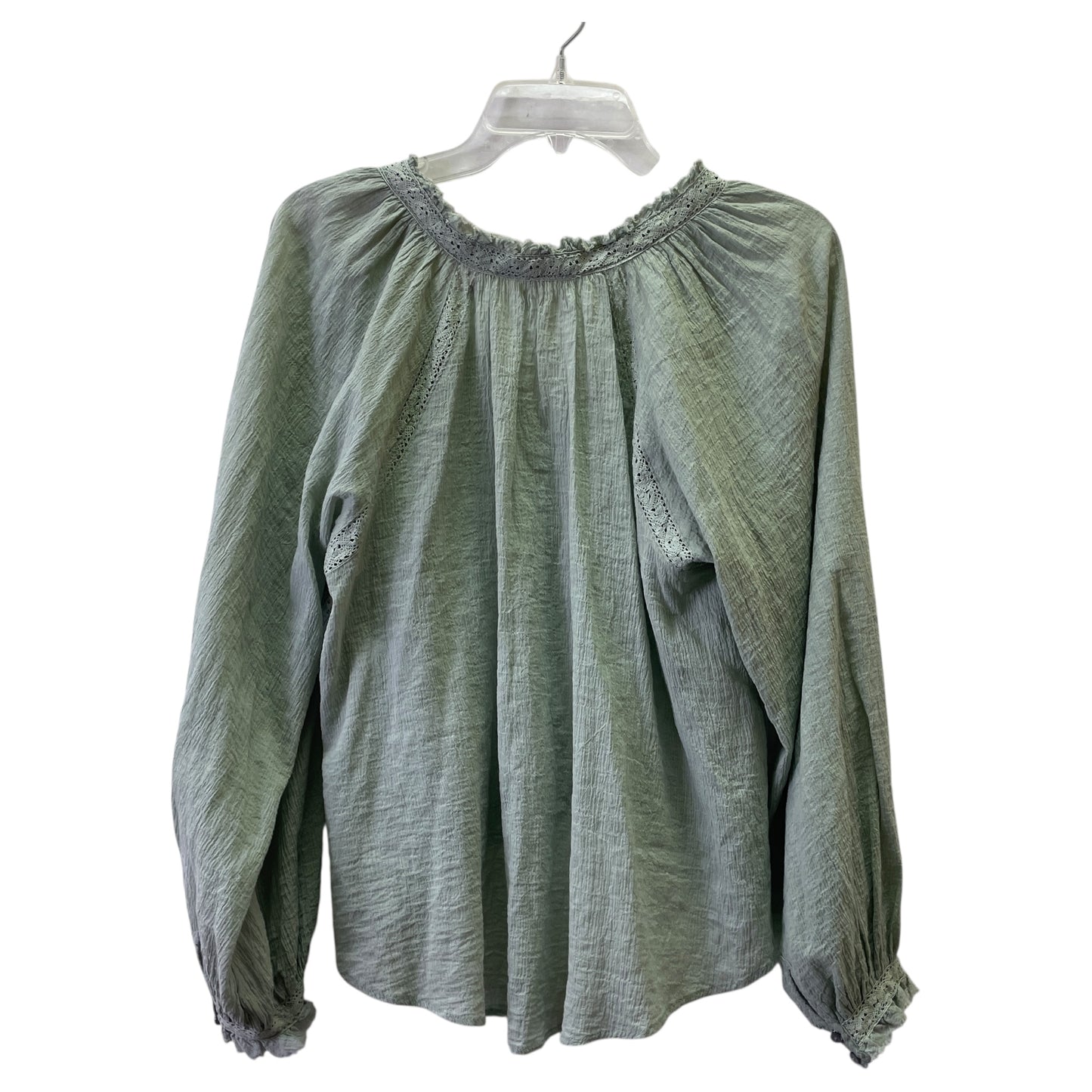 Top Ls By Free People In Green, Size:Xs