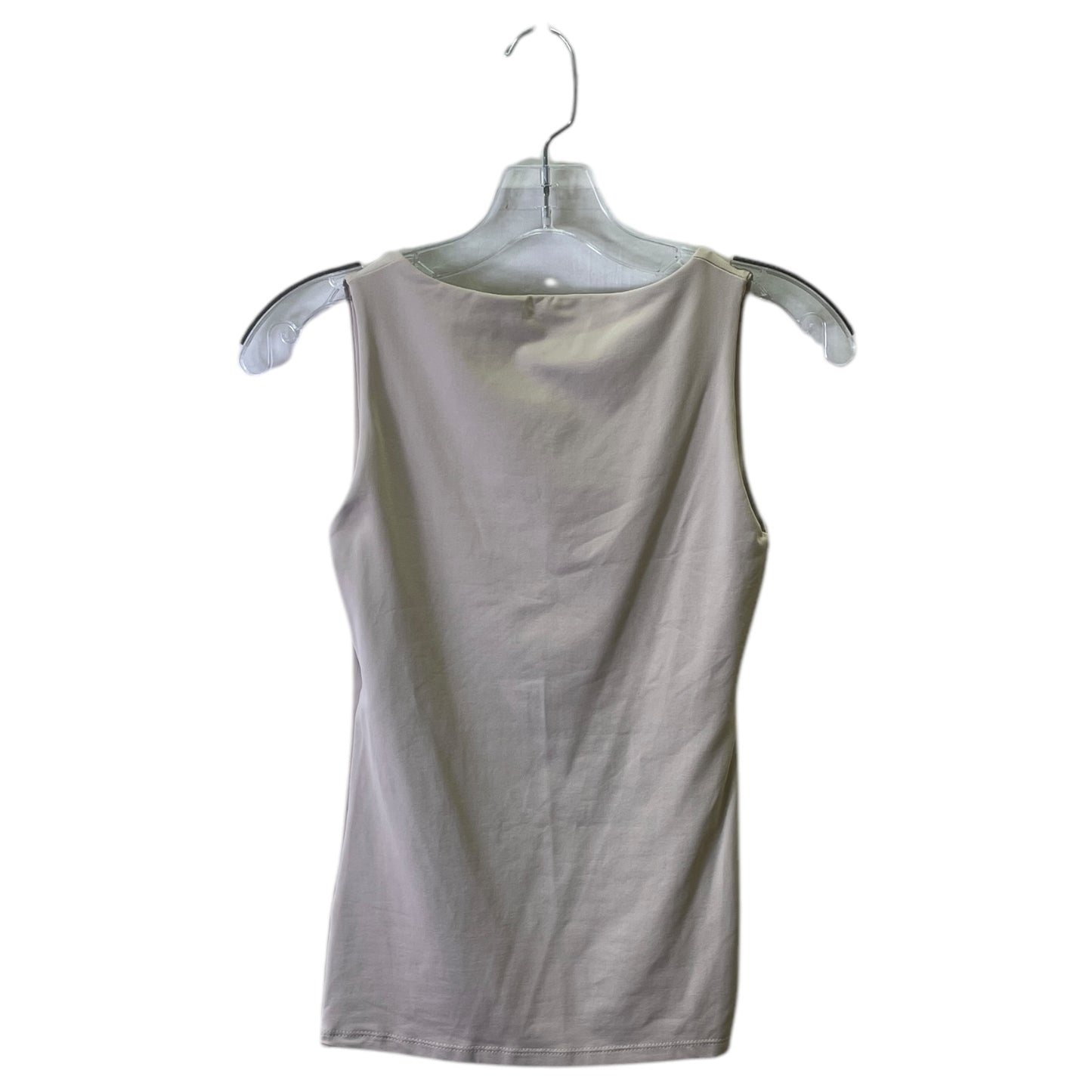 Top Ss Basic By Zara In Taupe, Size:S
