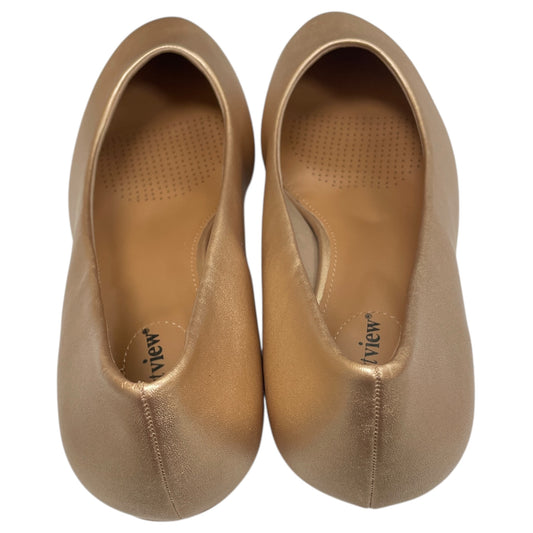 Shoes Heels Block By Comfortview In Gold, Size:12