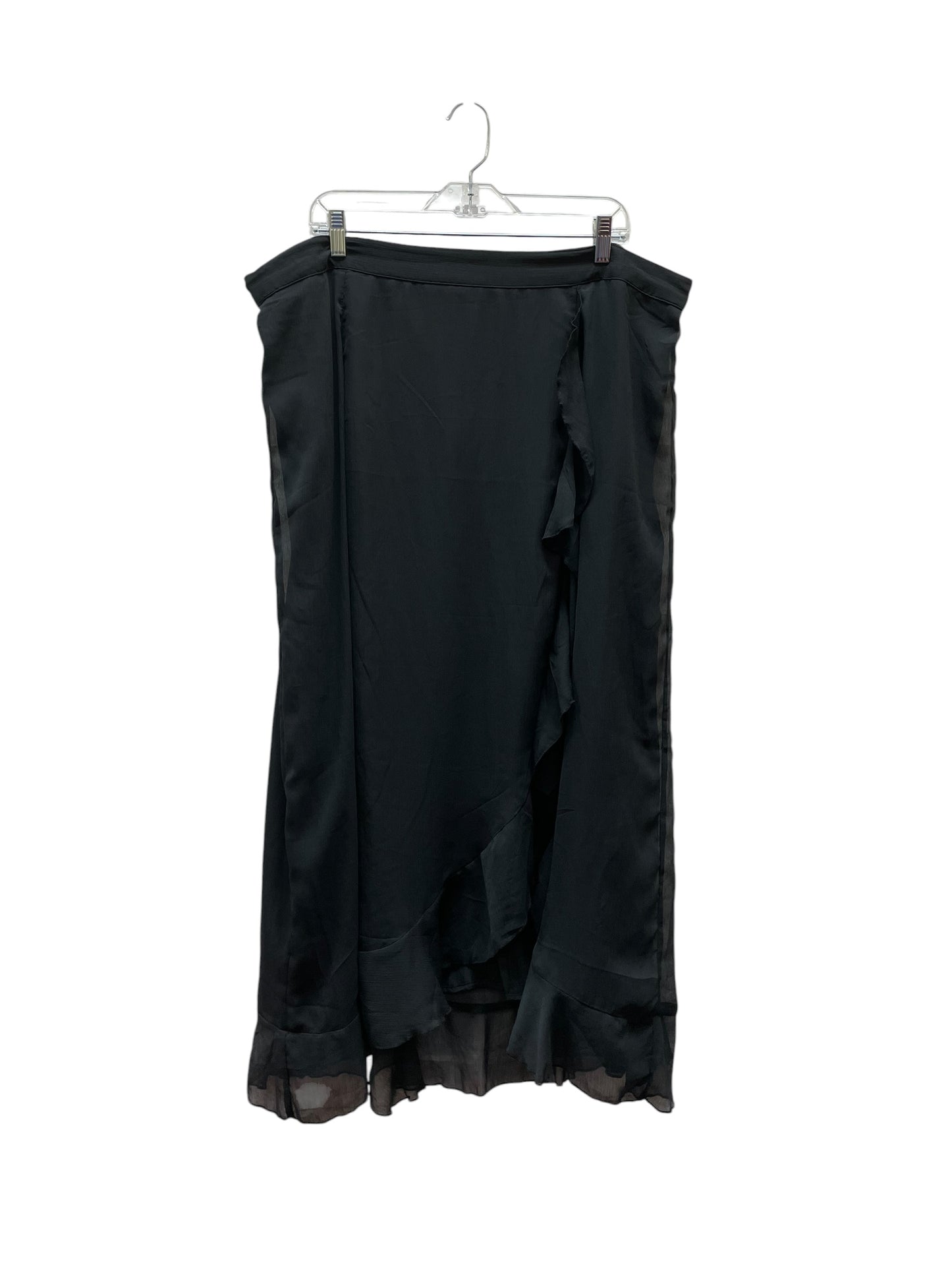 Skirt Maxi By Old Navy In Black, Size:2X