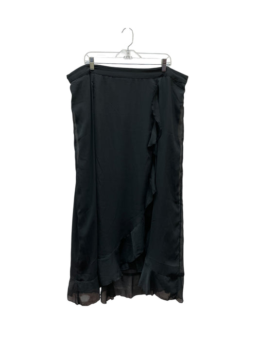 Skirt Maxi By Old Navy In Black, Size:2X