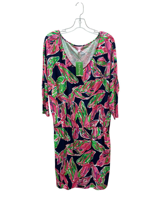 Dress Designer By Lilly Pulitzer In Pink, Size:L
