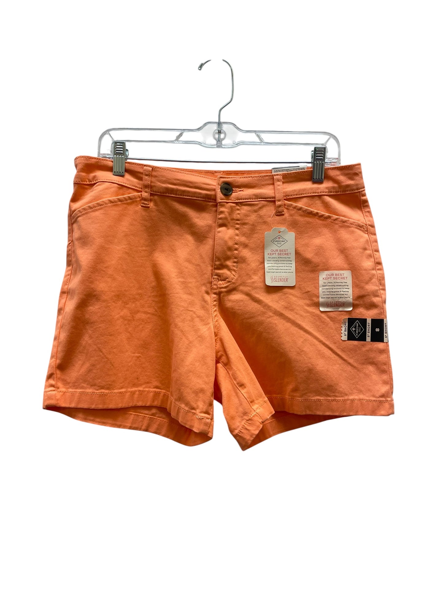 Shorts By St Johns Bay In Orange, Size:8