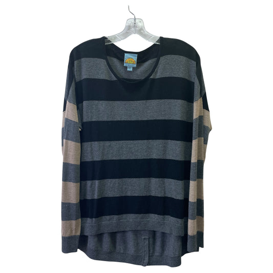 Sweater By C And C In Black & Grey, Size:L