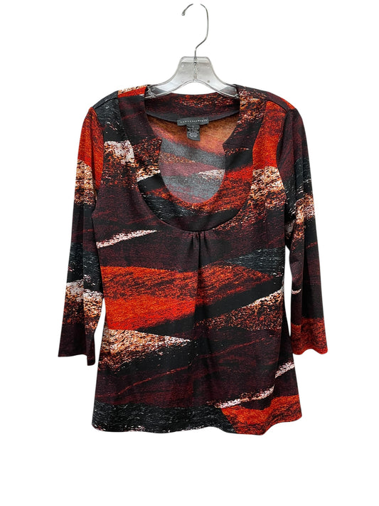 Top Ls Basic By Grace Elements In Orange, Size:L