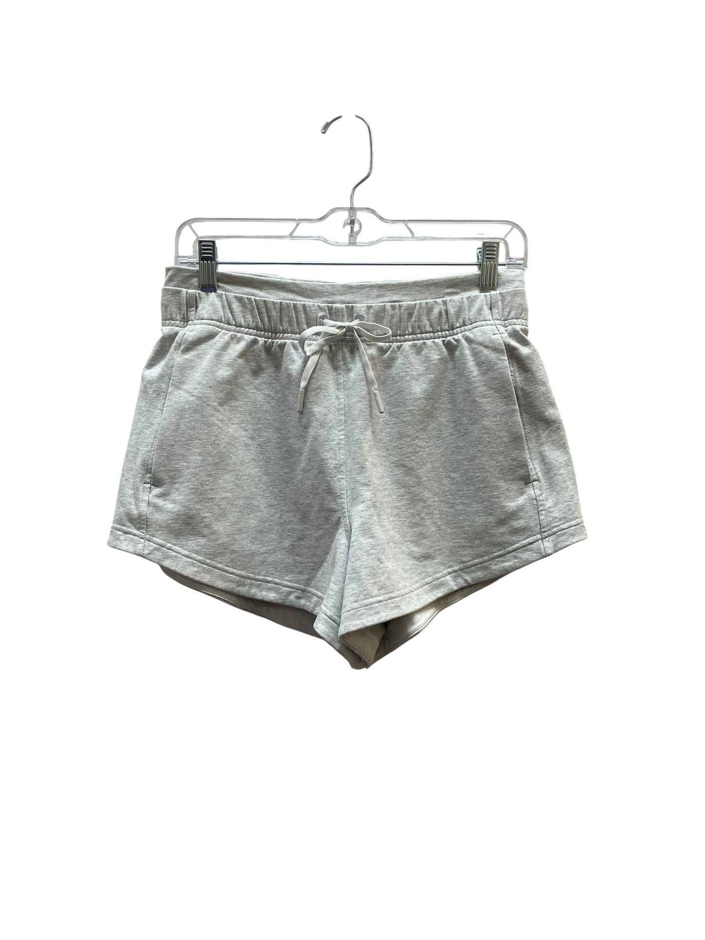Athletic Shorts By Lululemon In Grey, Size:6