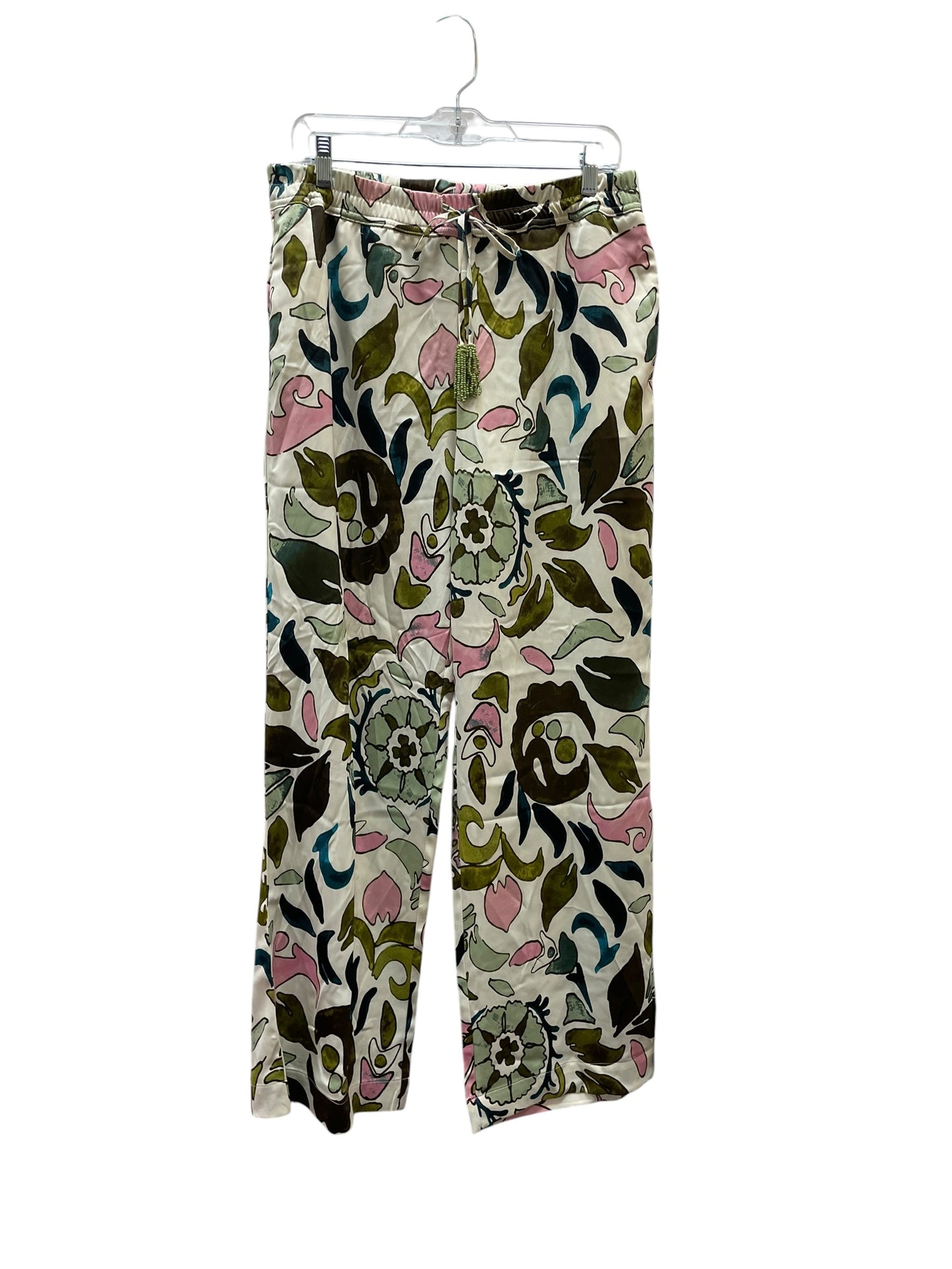 Pants Wide Leg By Joie In Floral Print, Size:8
