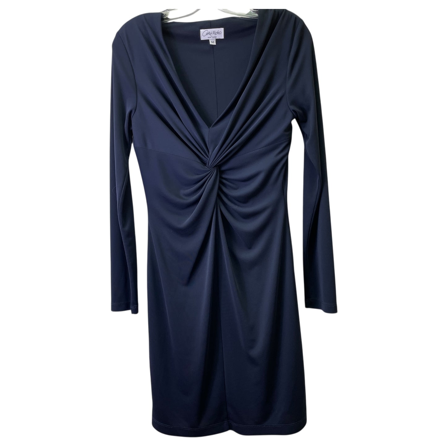 Dress Casual Short By Amy Matto In Blue, Size:M