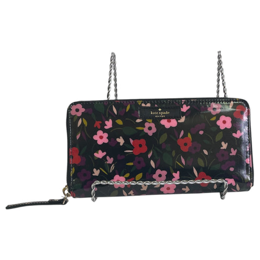 Wallet Designer By Kate Spade In Floral Print, Size:Small