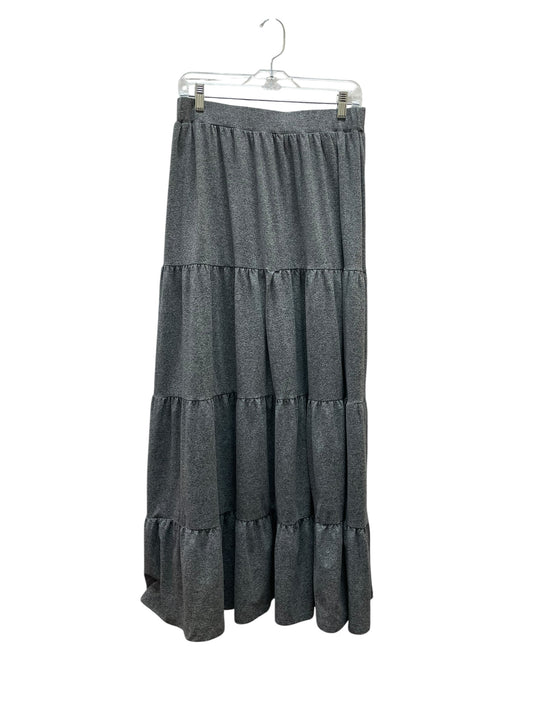 Skirt Maxi By Shein In Grey, Size:Xl