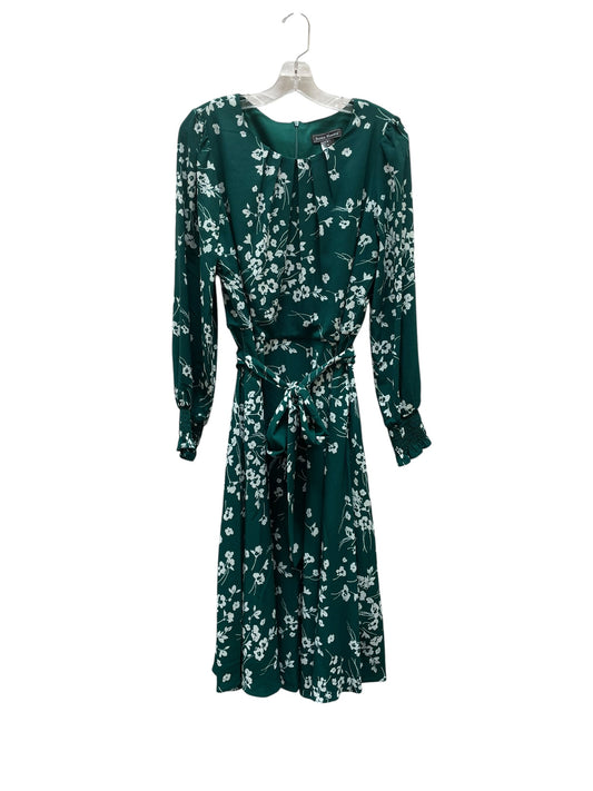 Dress Casual Maxi By Jessica Howard In Green & White, Size:Xl