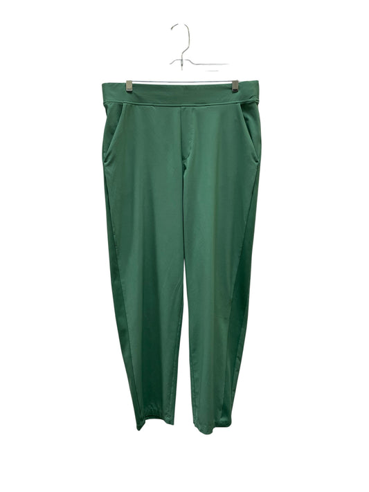 Athletic Pants By Athleta In Green, Size:14