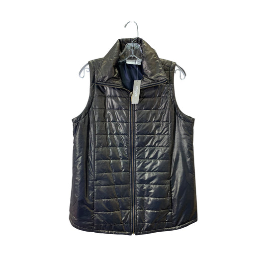 Vest Puffer & Quilted By Zenergy By Chicos In Gold, Size:M