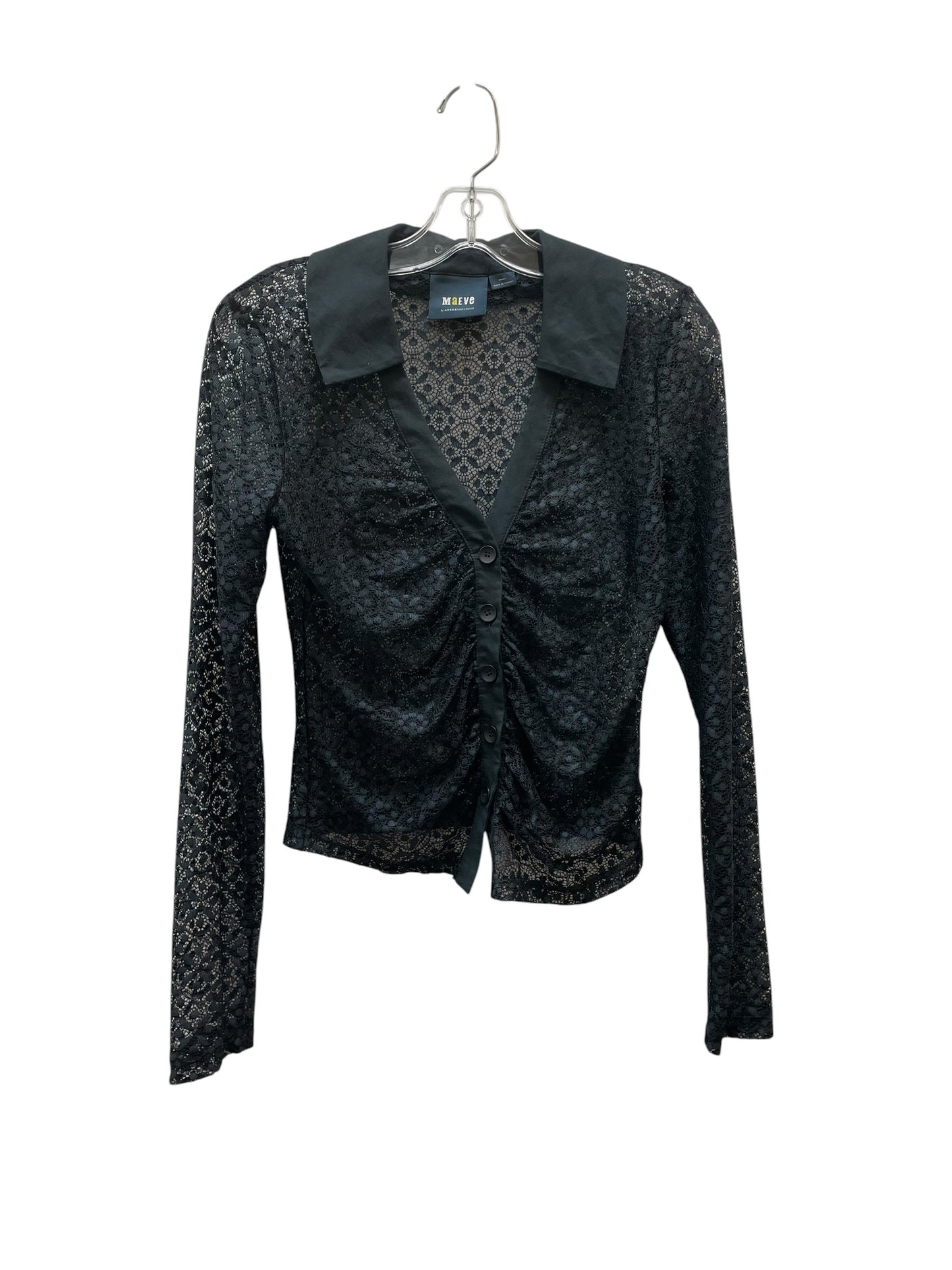 Top Ls Basic By Maeve In Black, Size:S