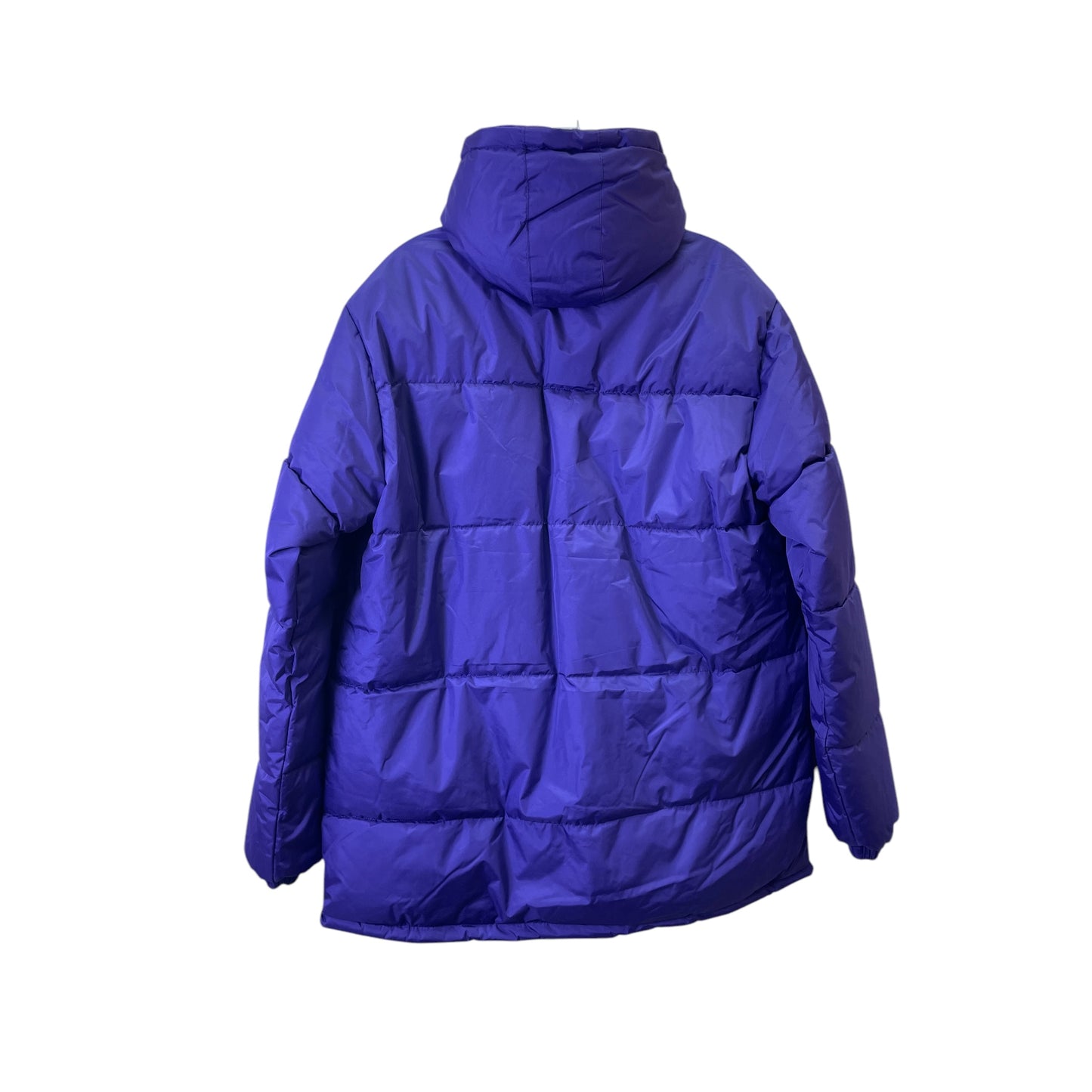 Coat Puffer & Quilted By CME In Purple, Size:1X