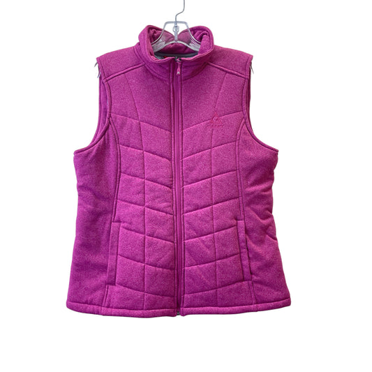 Vest Puffer & Quilted By Gerry In Pink, Size:L
