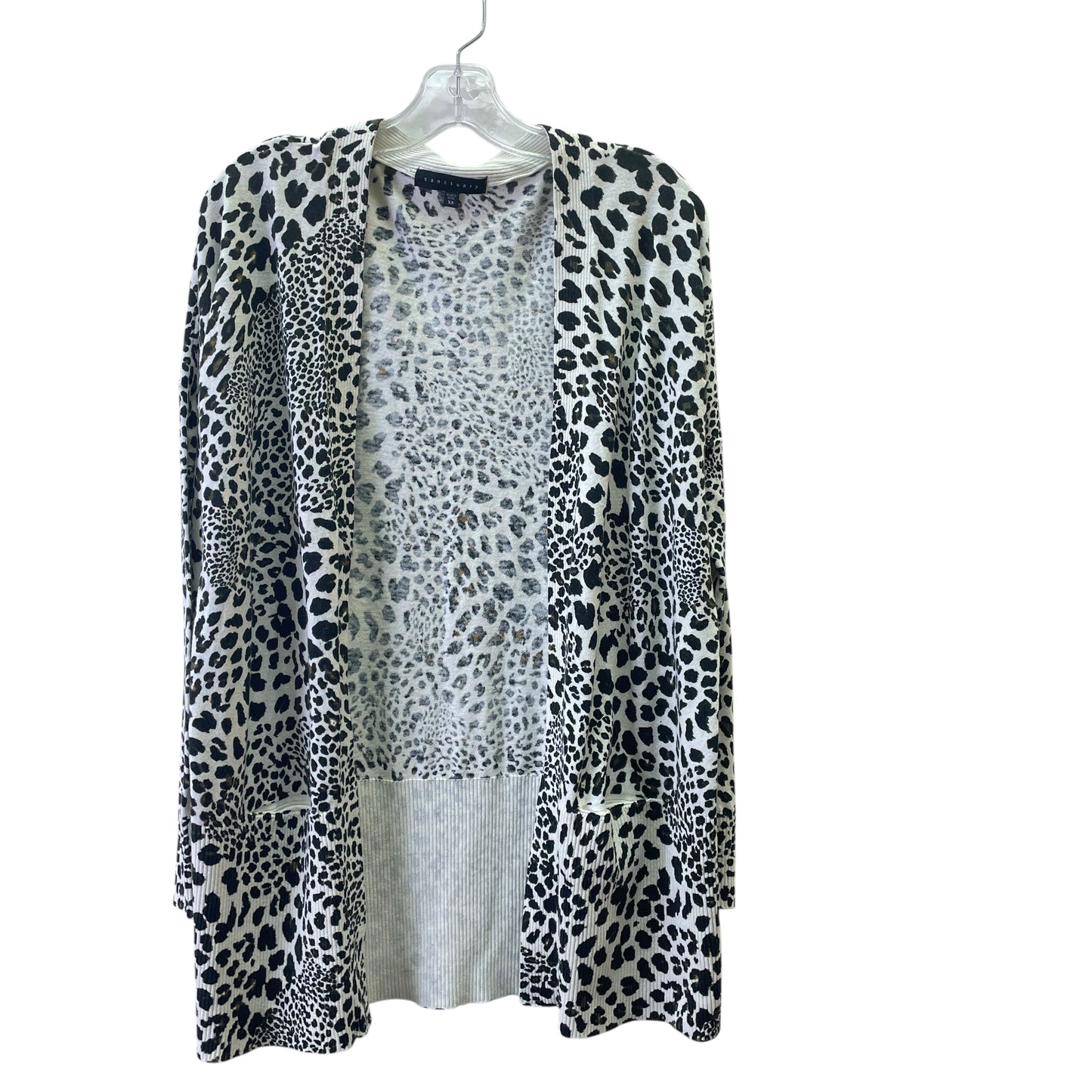 Sweater Cardigan By Sanctuary In Animal Print, Size:Xs