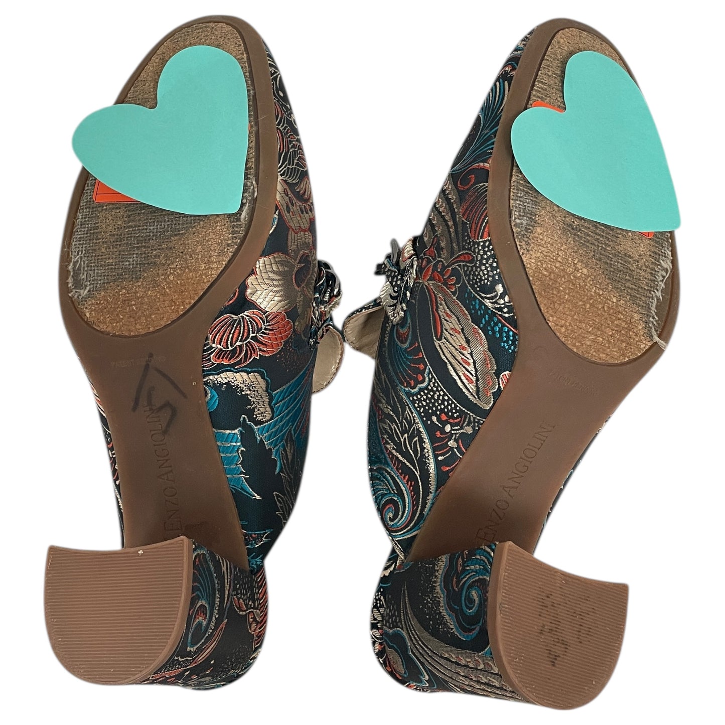 Shoes Heels Kitten By Enzo Angiolini In Multi, Size:7.5