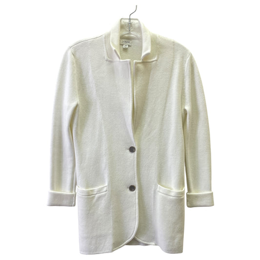 Blazer By J. Crew In White, Size:Xs