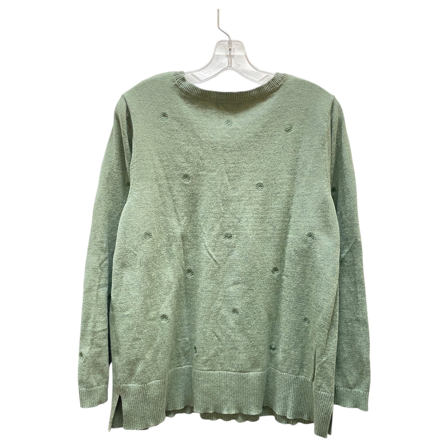 Sweater By J. Jill In Green, Size:Xl