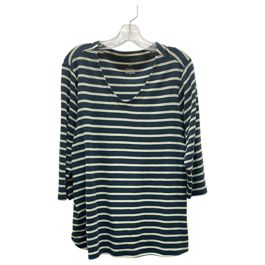 Top Ls By J. Jill In Blue & Green, Size:Xl