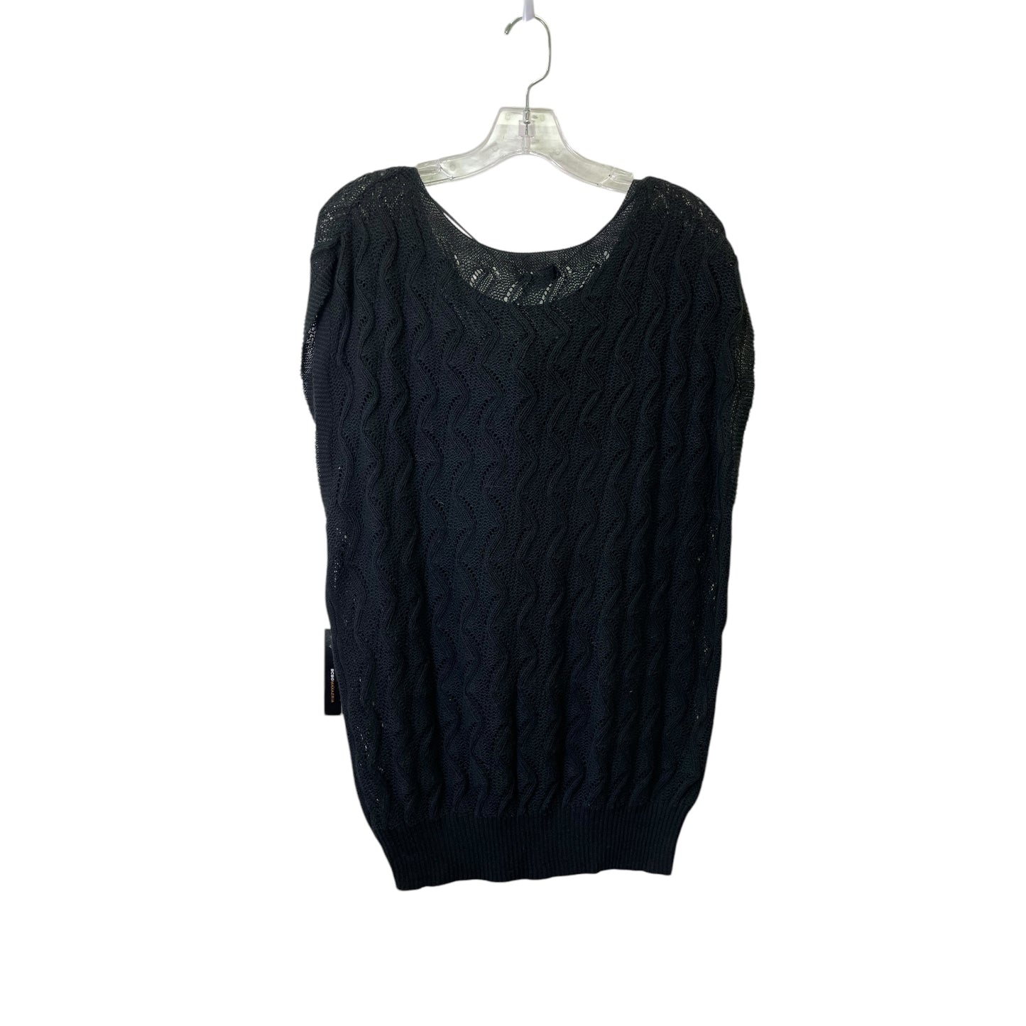 Vest Sweater By Bcbgmaxazria In Black, Size:L